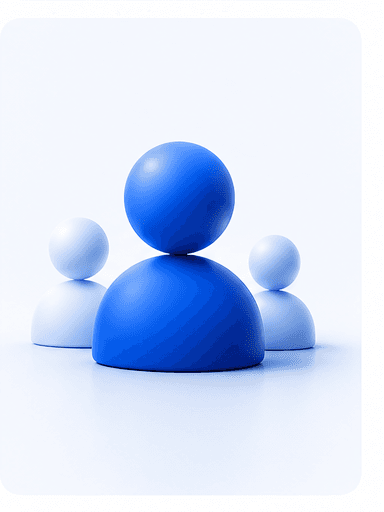 People figures representing community access